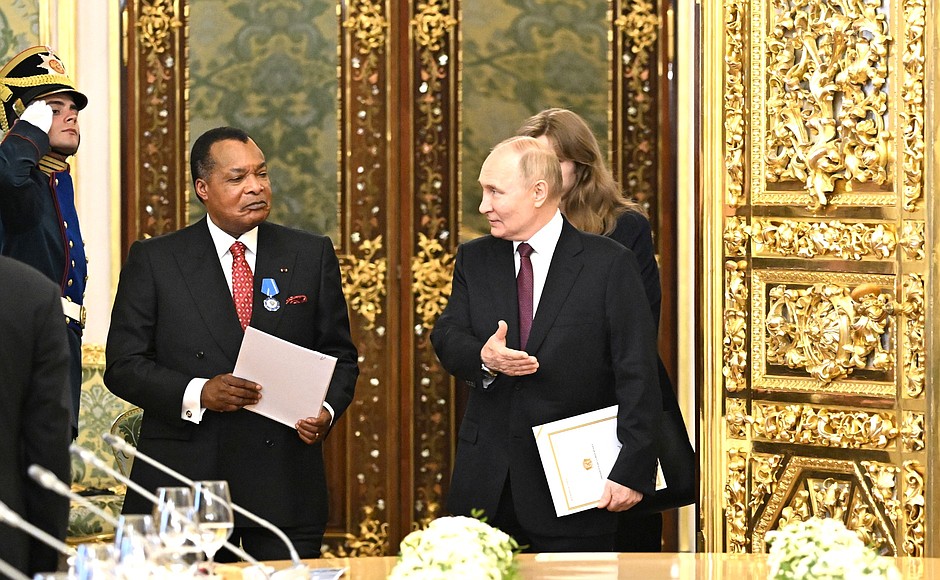 Российско-конголезские переговоры.