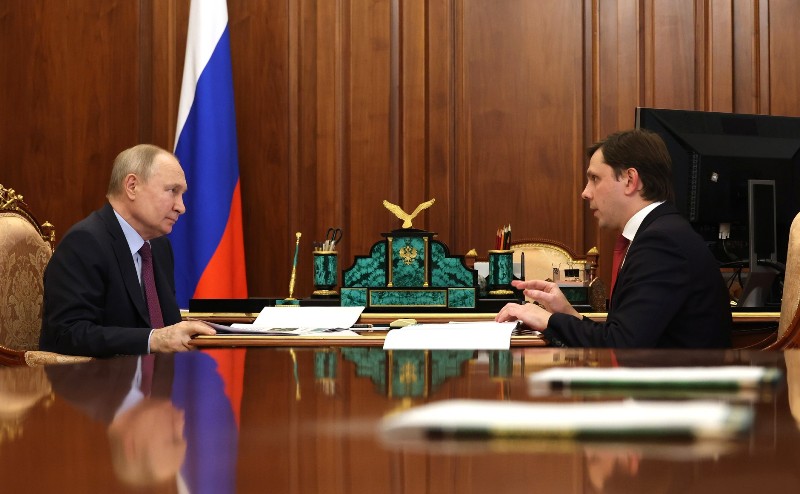 Встреча с губернатором Орловской области Андреем Клычковым.
