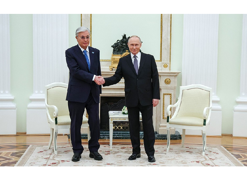 Встреча с Президентом Казахстана Касым-Жомартом Токаевым.