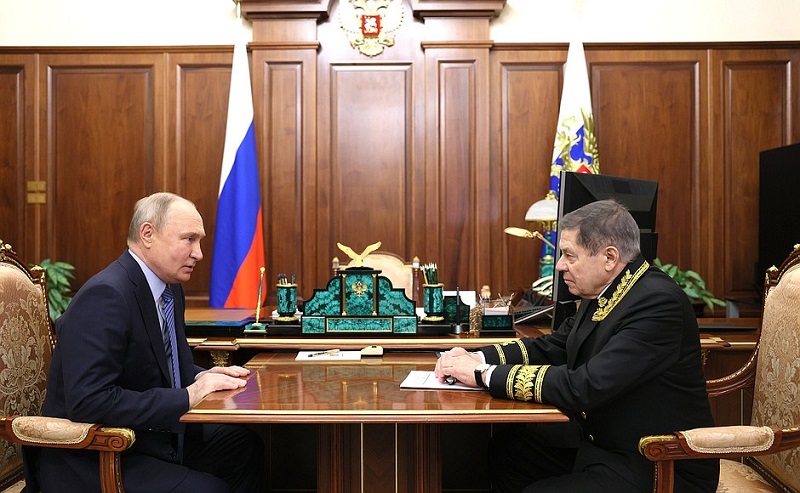 Встреча с Председателем Верховного Суда Вячеславом Лебедевым.