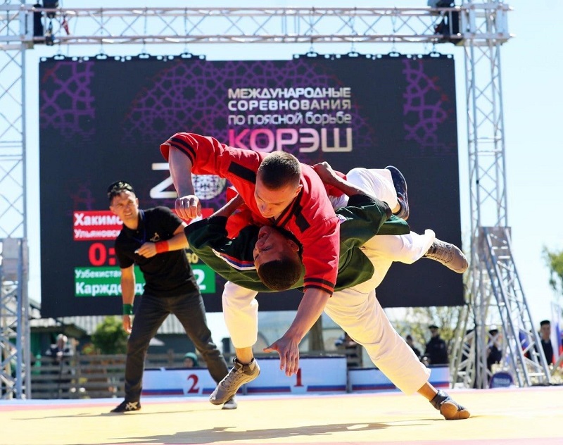 Хакимов Артур  стал первым в Международных соревнованиях по борьбе Корэш в г.Болгар 2024.