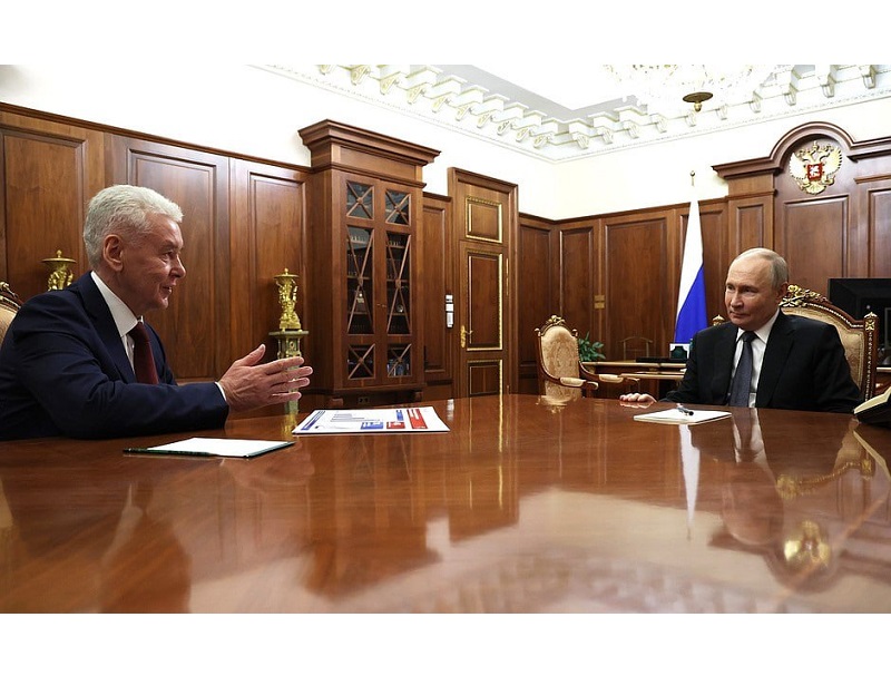 Встреча с мэром Москвы Сергеем Собяниным.