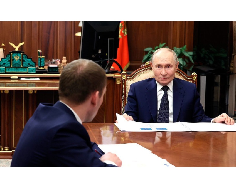 Встреча с Министром природных ресурсов и экологии Александром Козловым.