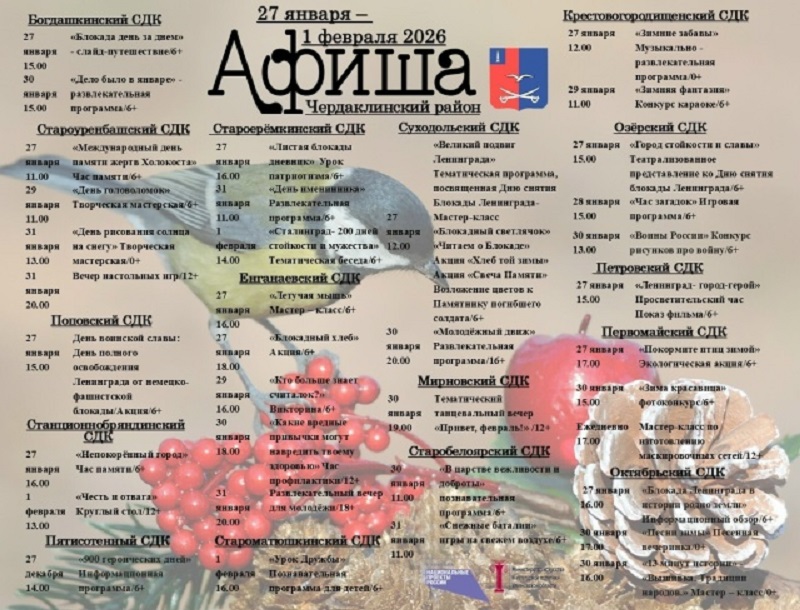 Афиша культурных мероприятий Афиша культурных мероприятий .