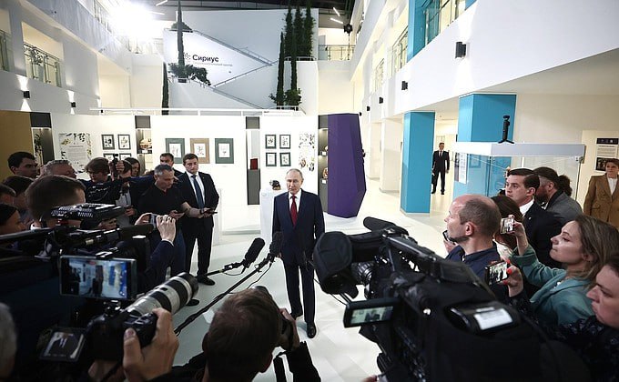 Заявление Владимира Путина для СМИ по итогам телефонного разговора с Президентом США Дональдом Трампом.