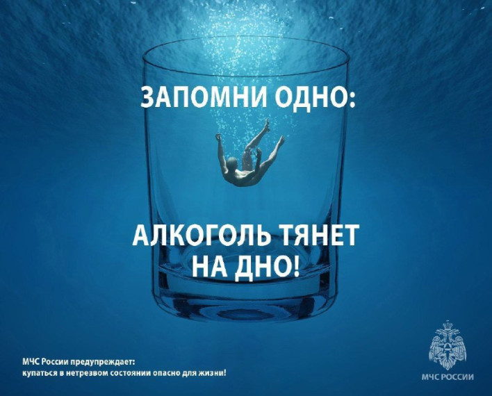 Купаться в нетрезвом состоянии опасно для жизни. Купаться в нетрезвом состоянии опасно для жизни.