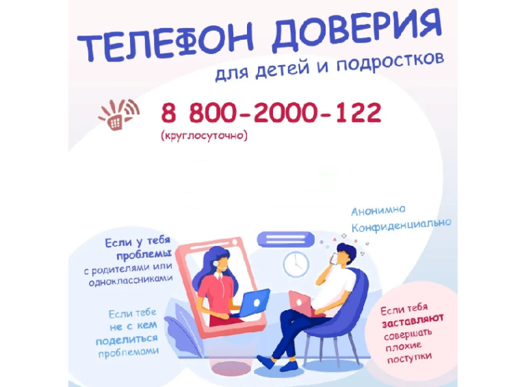 Детский телефон доверия . Детский телефон доверия .