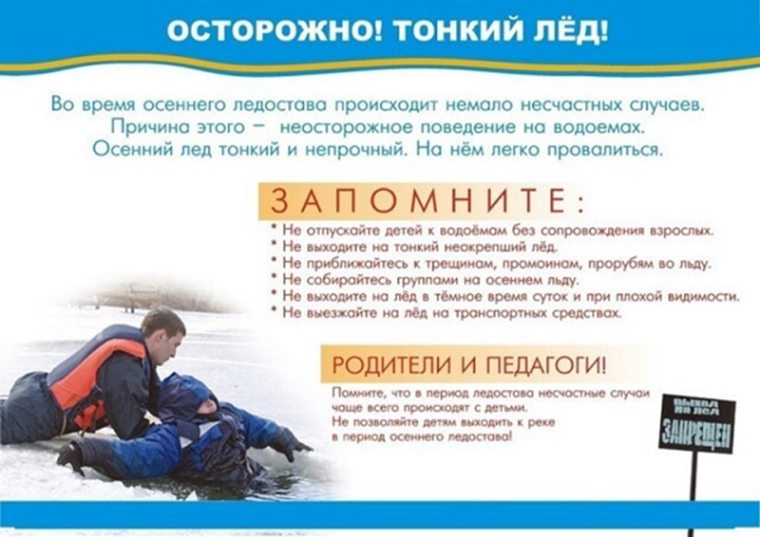Правила безопасности на водоемах в осенне-зимний период. Правила безопасности на водоемах в осенне-зимний период.