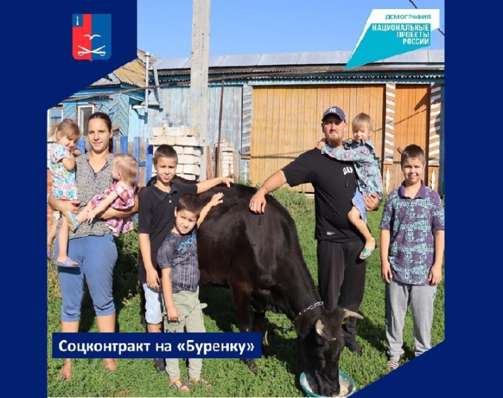Соцконтракт на "Буренку". Соцконтракт на "Буренку".
