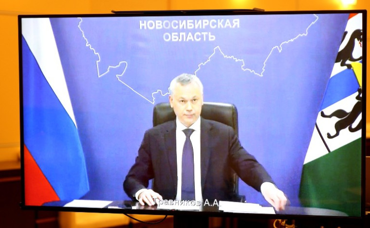 Встреча с губернатором Новосибирской области Андреем Травниковым. Встреча с губернатором Новосибирской области Андреем Травниковым.