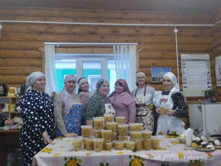 Встреча общественной женской татарской организации «Ак калфак».
