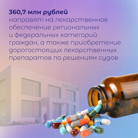 Более 1 млрд рублей дополнительных доходов направят на здравоохранение.