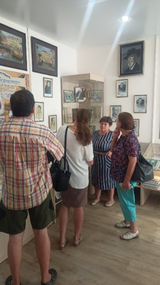 Музей Зуева в Чердаклах встретил почетных гостей.